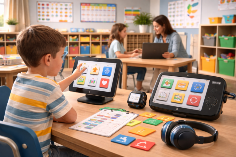 Intervenções mediadas por tecnologia assistiva